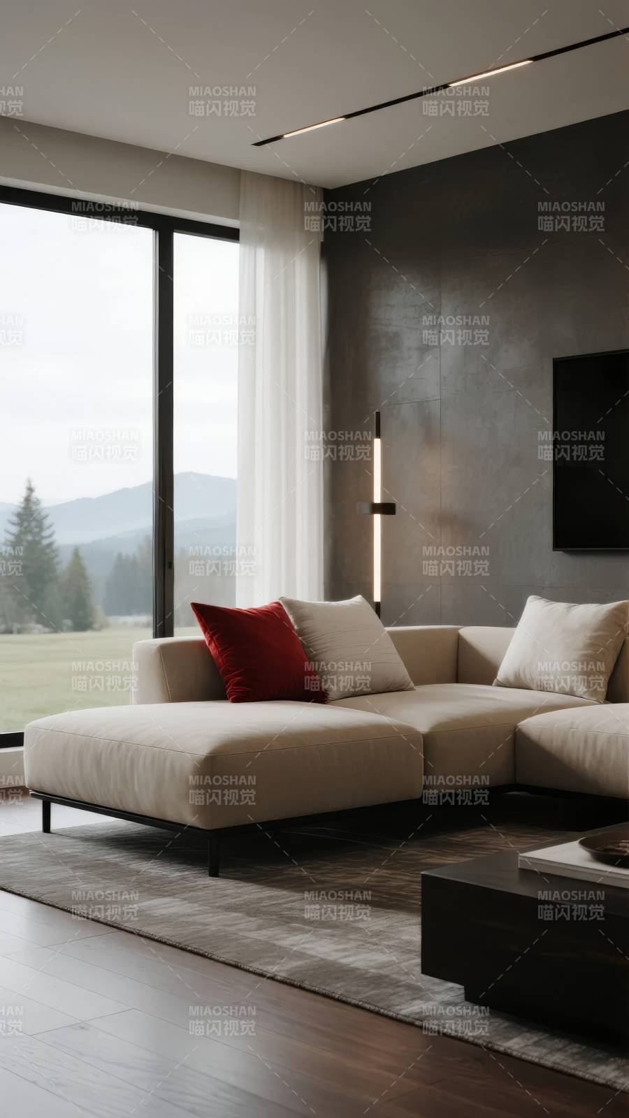 现代客厅 极简之美图片