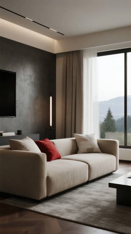 现代简约客厅设计图片