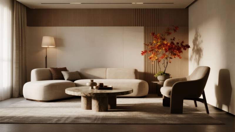 现代简约客厅设计图片