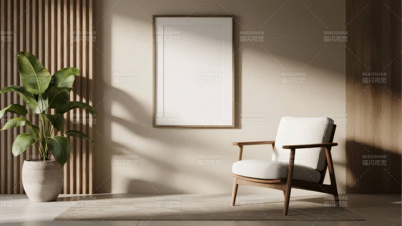 简约客厅一角图片