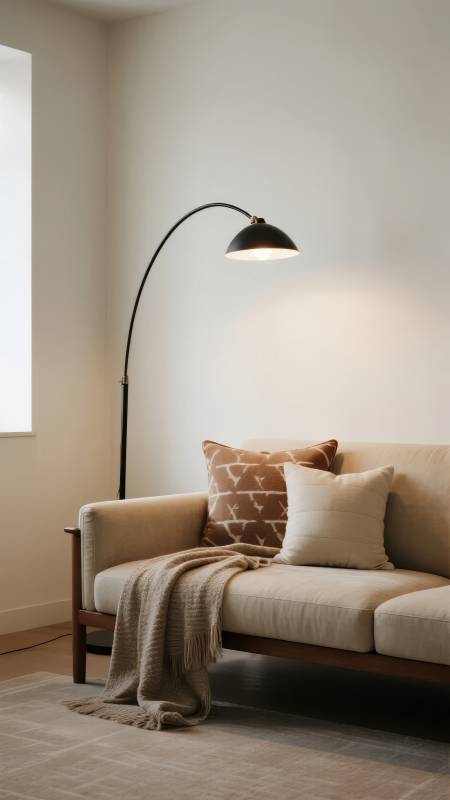 简约客厅一角图片