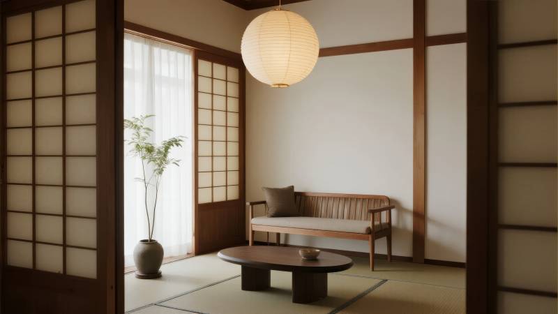 日式禅意空间图片