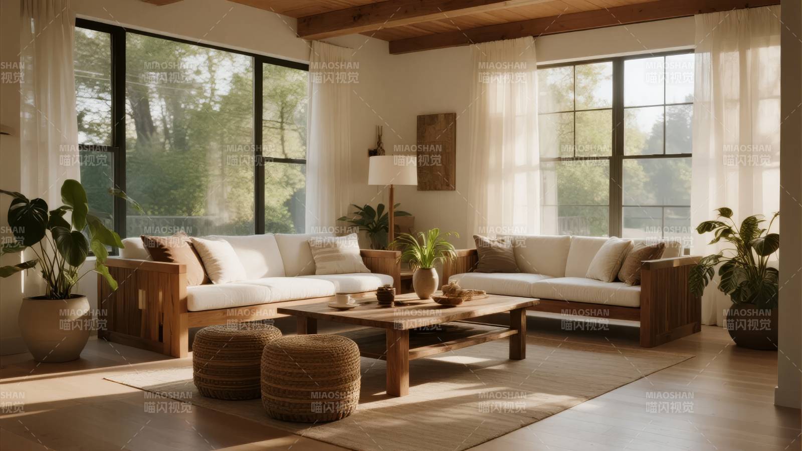 温馨自然客厅设计图片