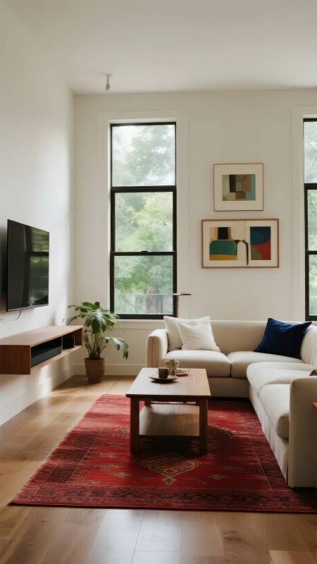 现代简约客厅设计图片