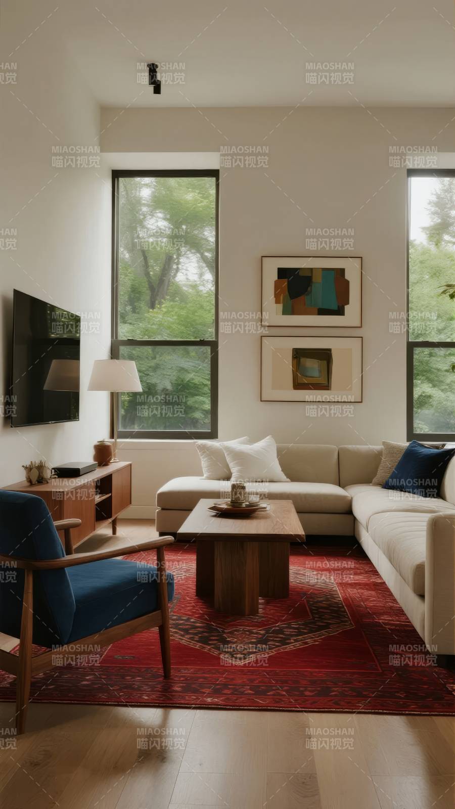 现代简约客厅设计图片