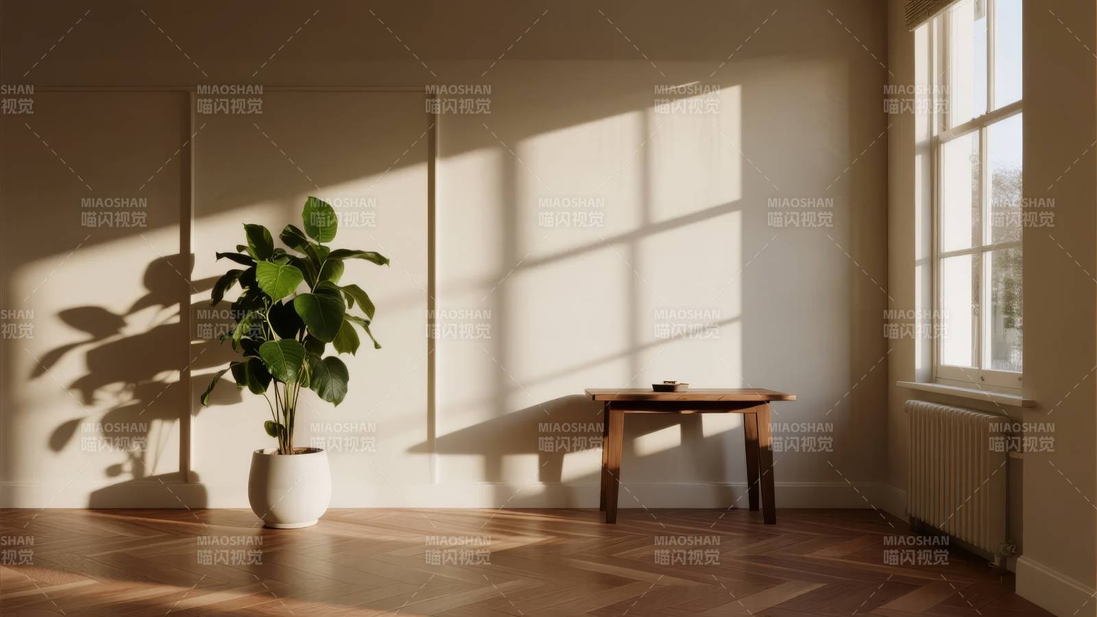 阳光下的静谧角落图片