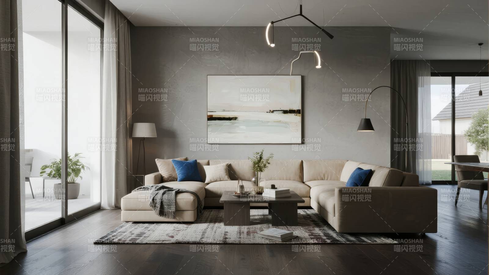 现代简约客厅设计图片