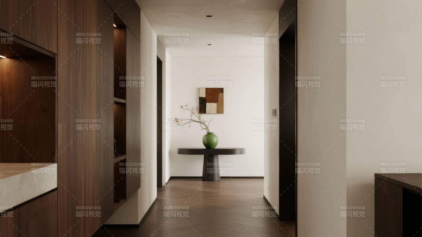 现代简约走廊设计图片
