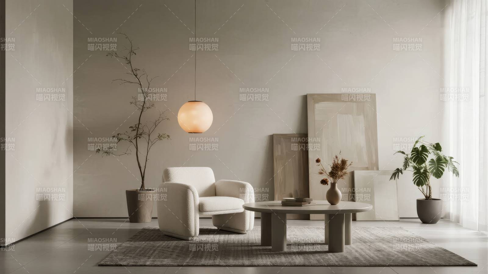 极简客厅设计图片