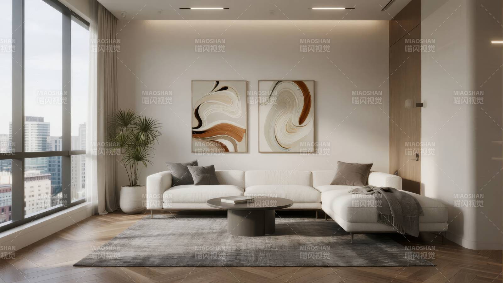 现代简约客厅设计图片