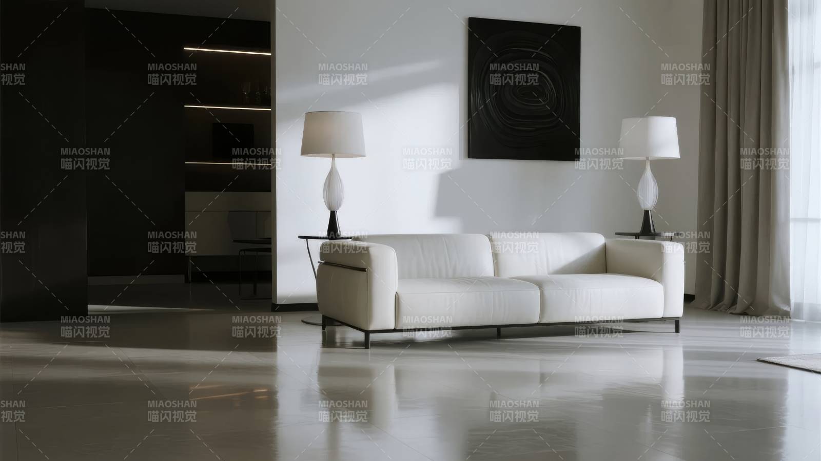 现代简约客厅设计图片