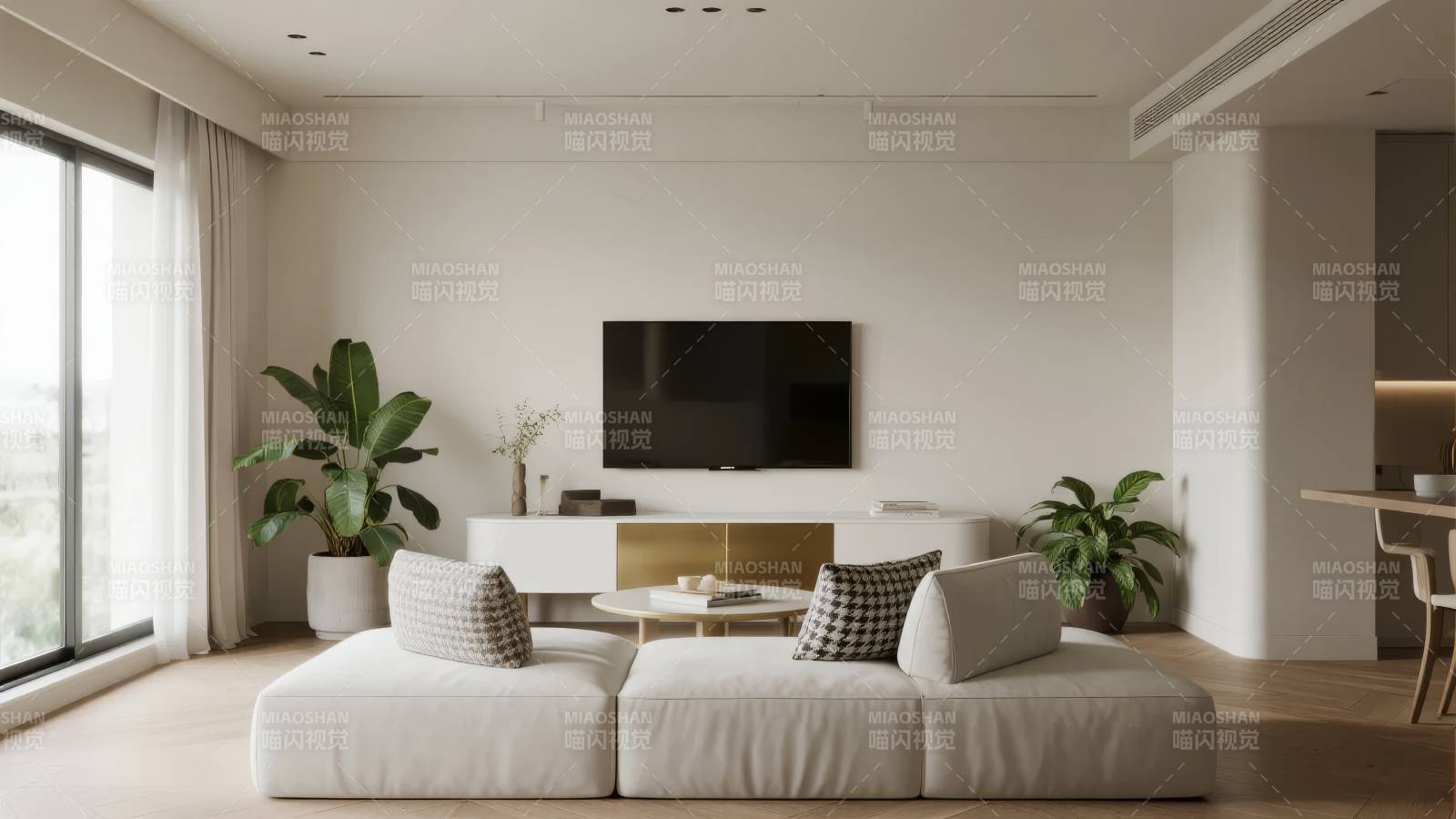 现代简约客厅设计图片