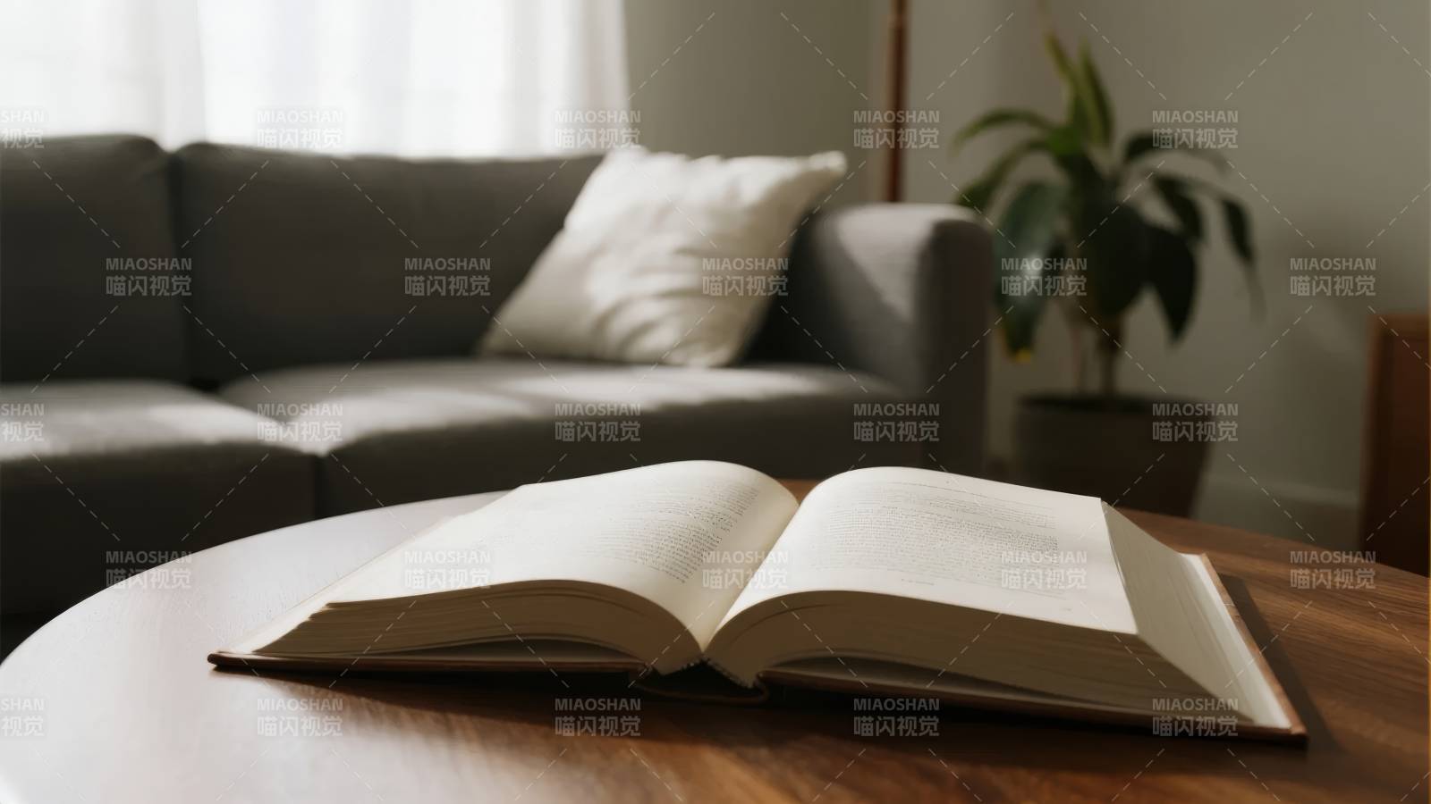 书页静开 温馨客厅图片