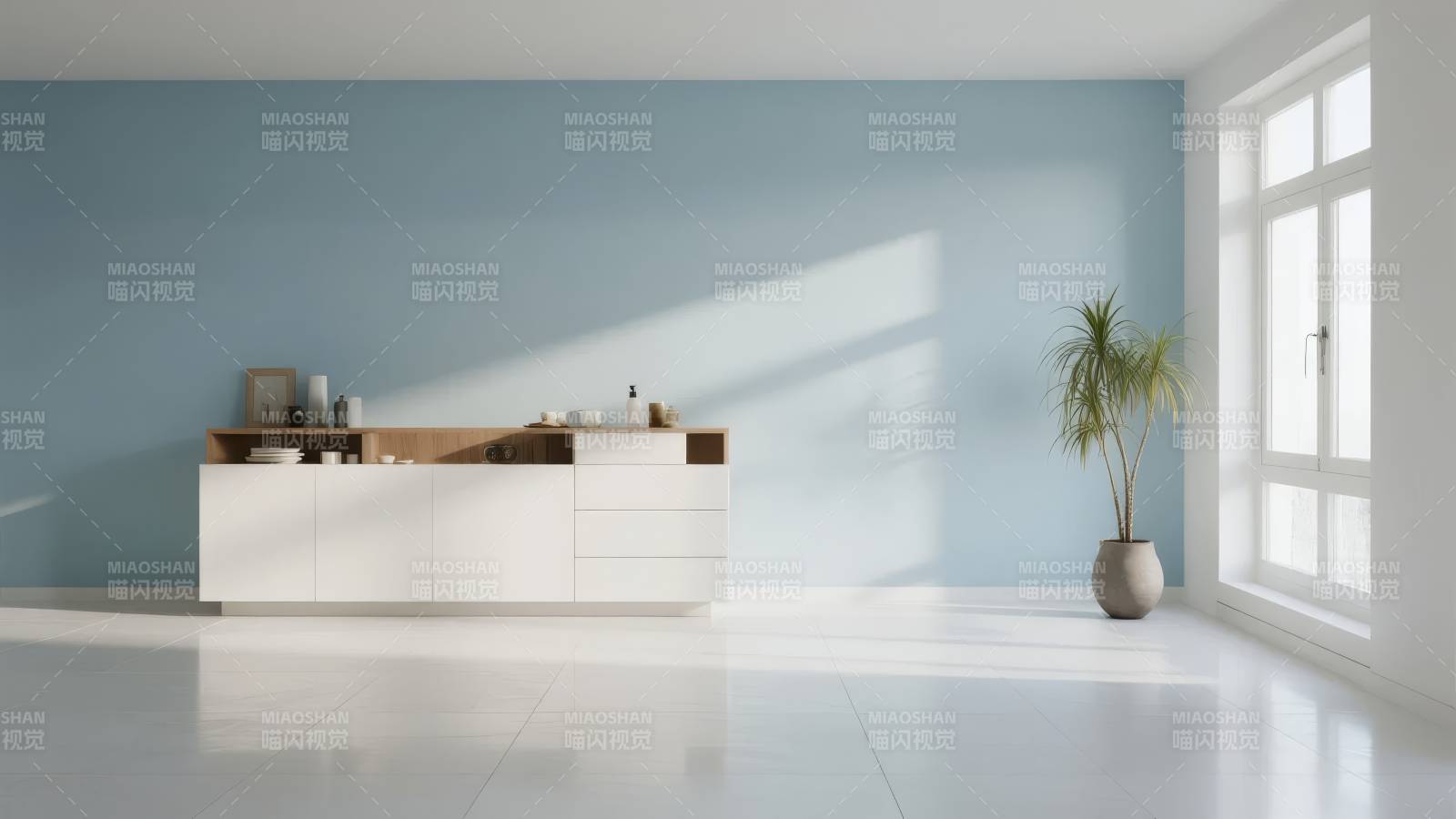 简约现代客厅一角图片