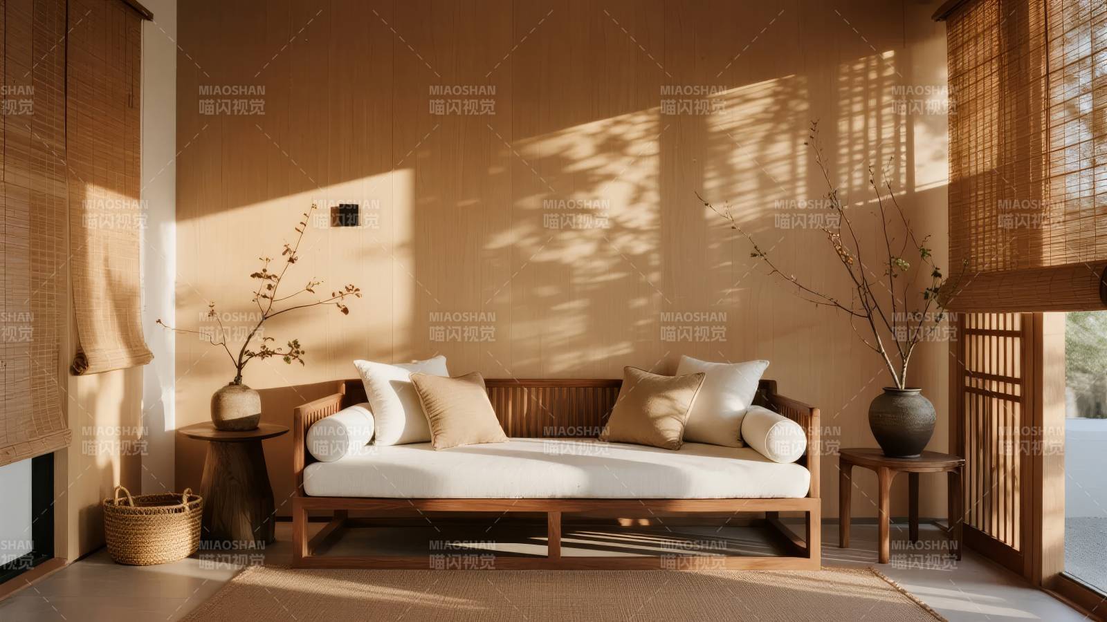 日式静谧客厅图片