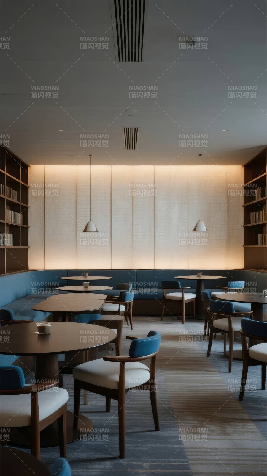 现代简约咖啡厅图片