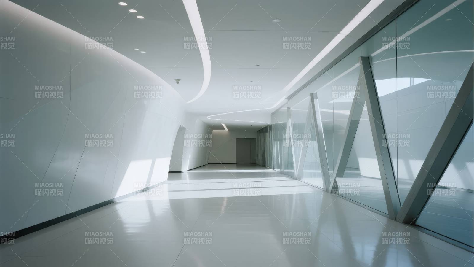 现代简约走廊图片