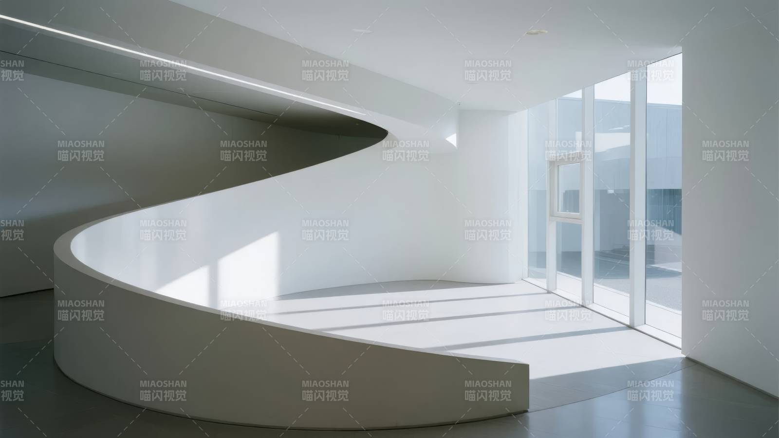 现代螺旋楼梯图片