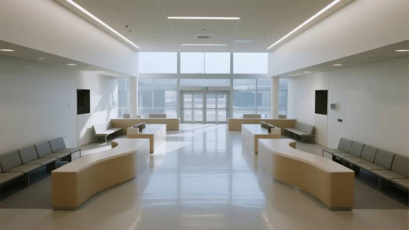 现代简约候诊厅图片