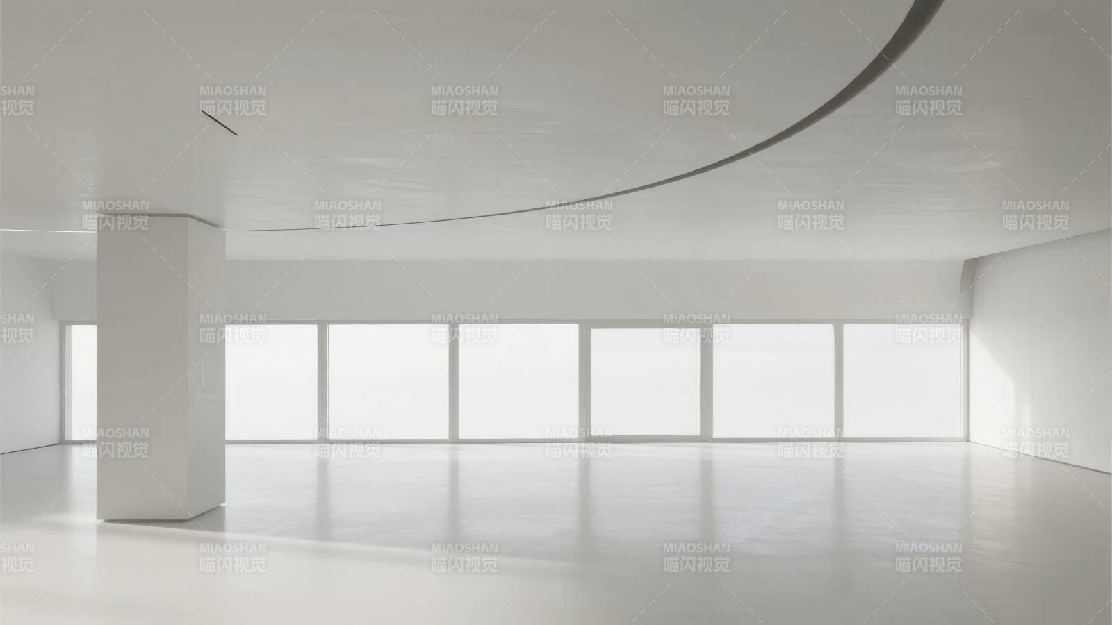 极简空间光影图片