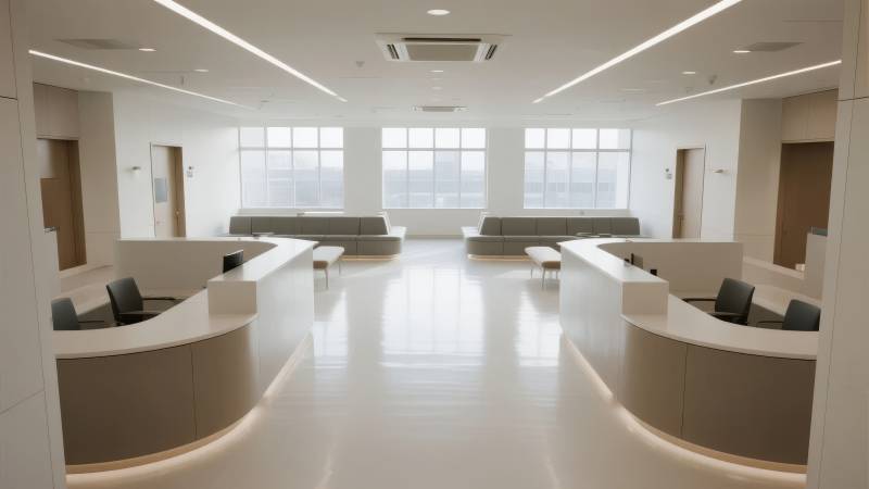 现代简约接待大厅图片