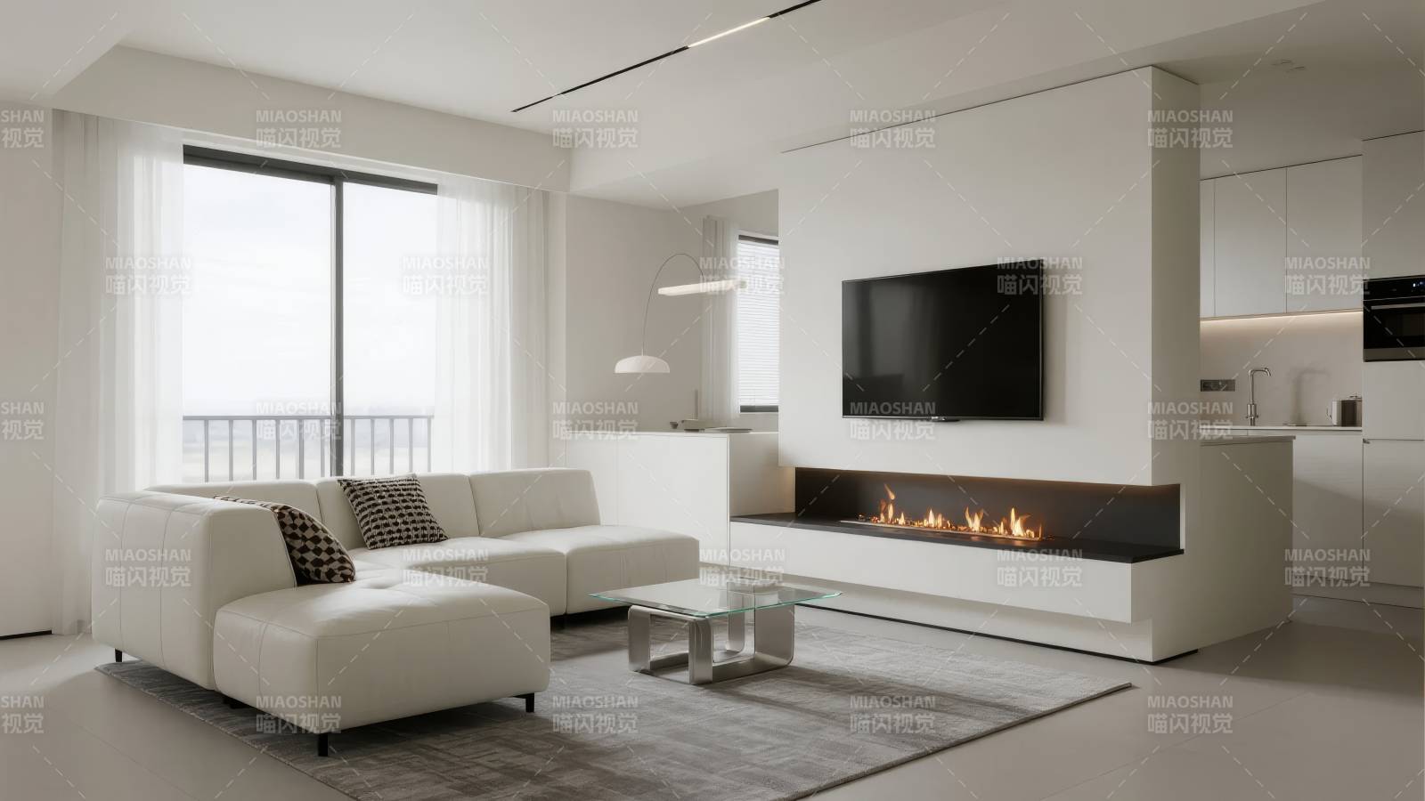 现代简约客厅设计图片