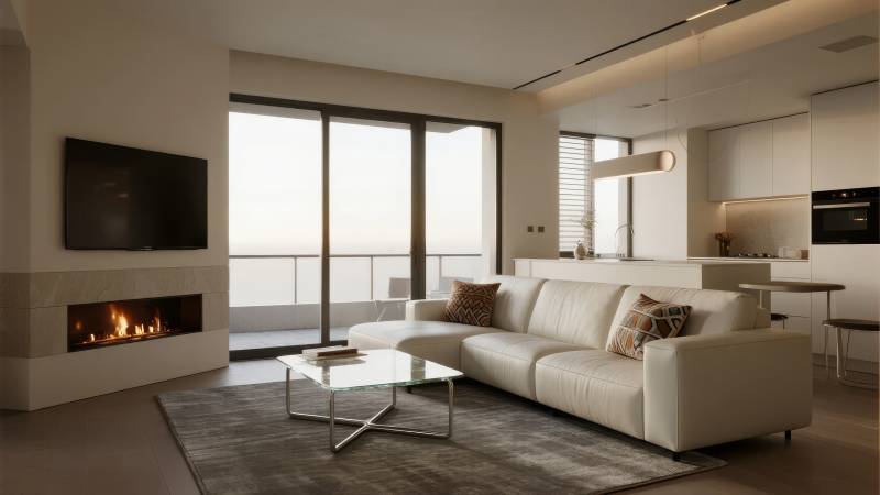 现代简约客厅设计图片