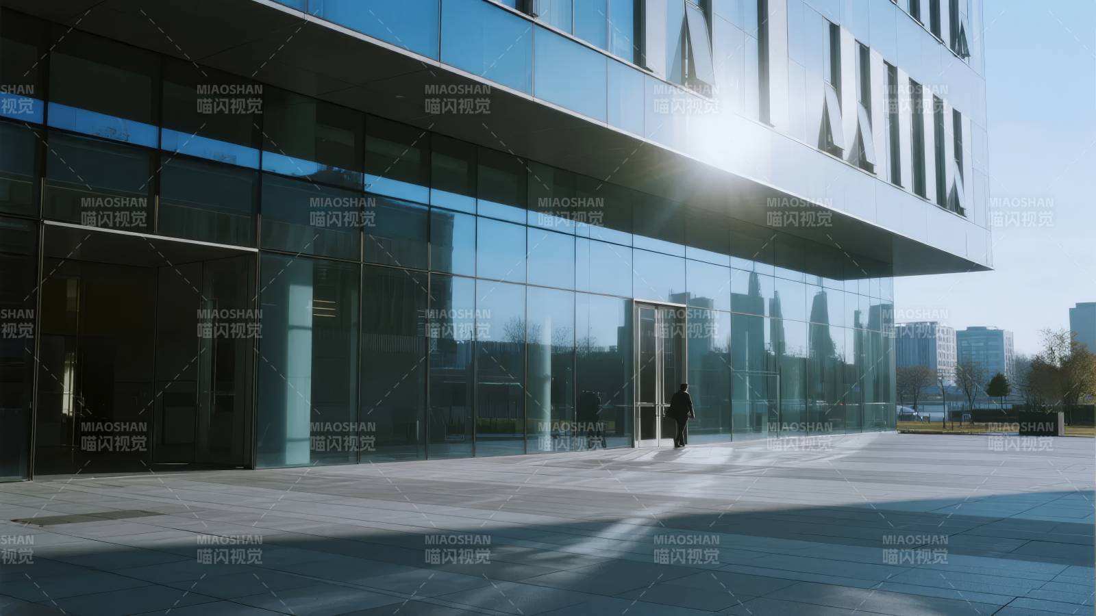 现代建筑入口图片