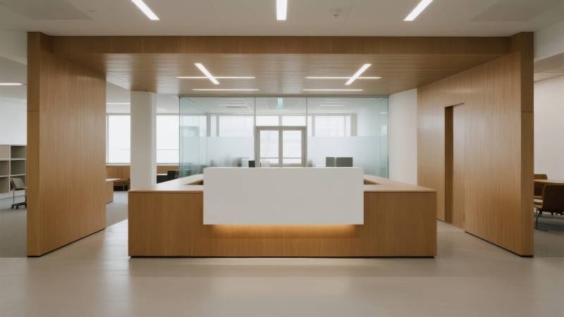 现代简约办公空间图片