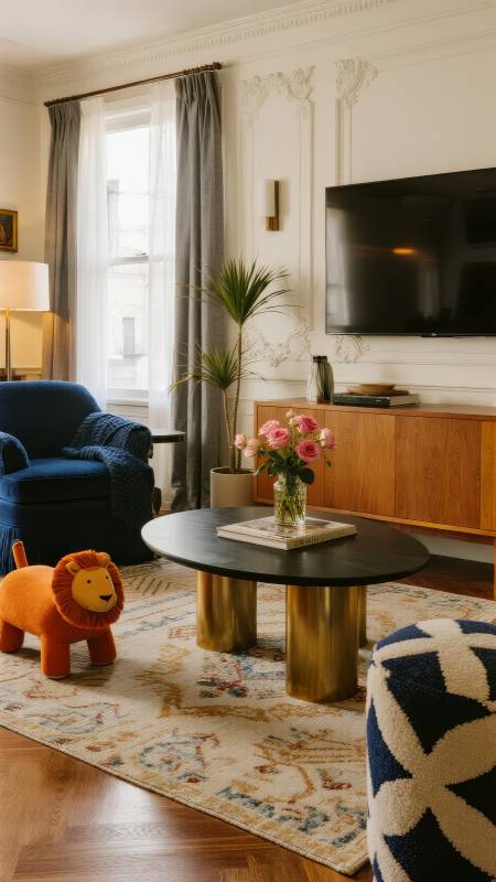 优雅客厅布置图片