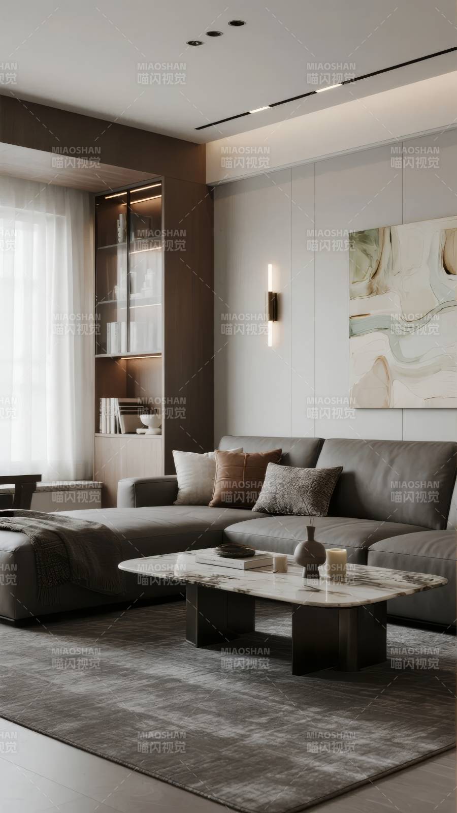 现代简约客厅设计图片