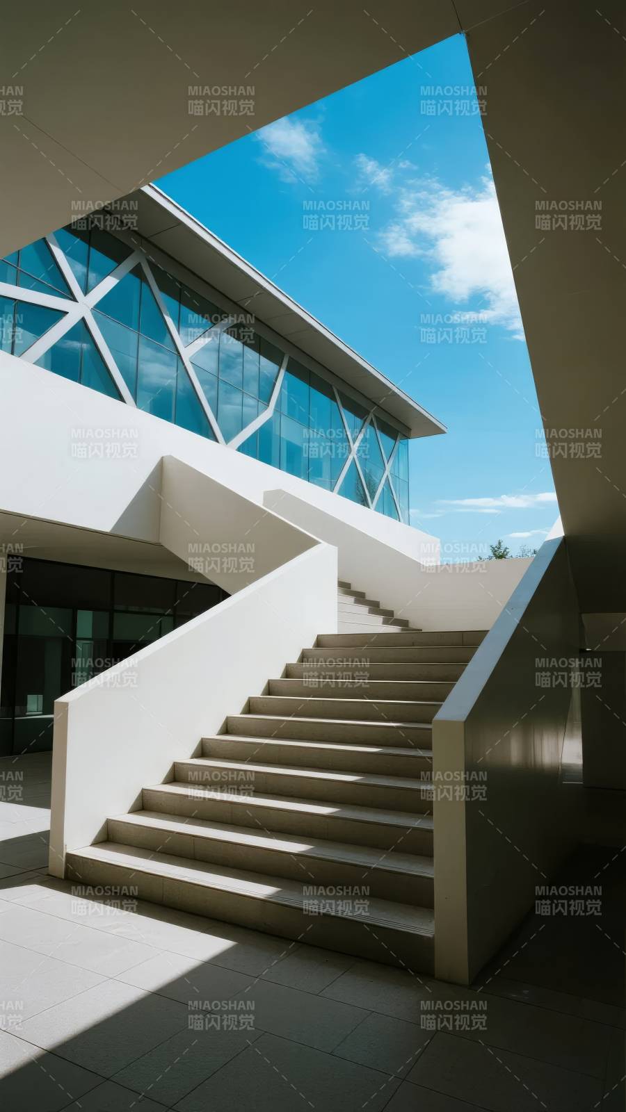 现代建筑楼梯图片