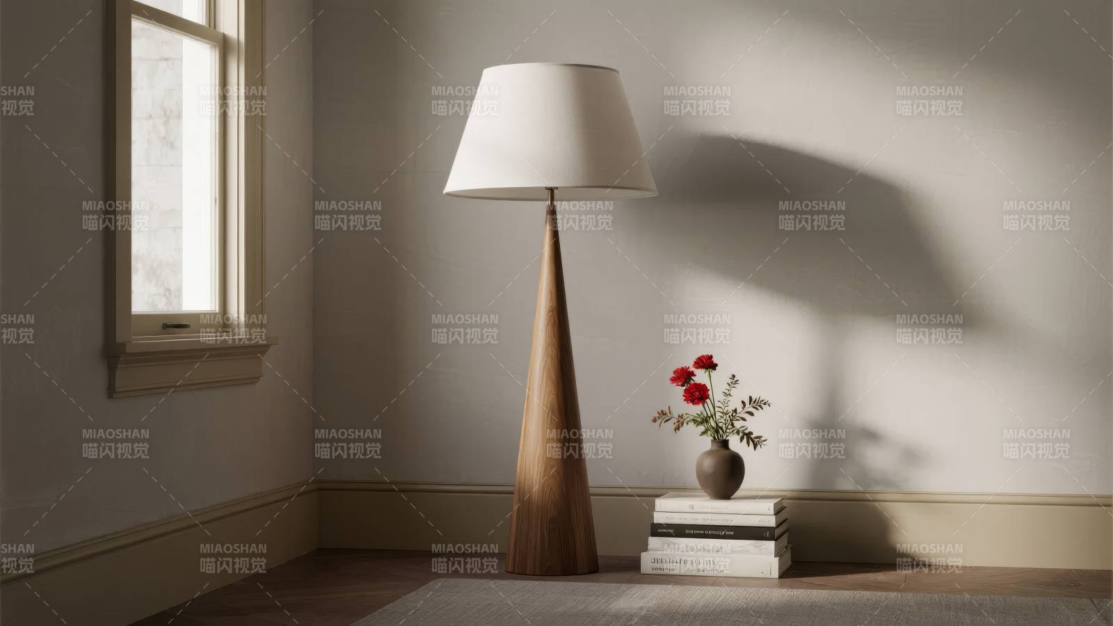 静谧角落的光影之美图片