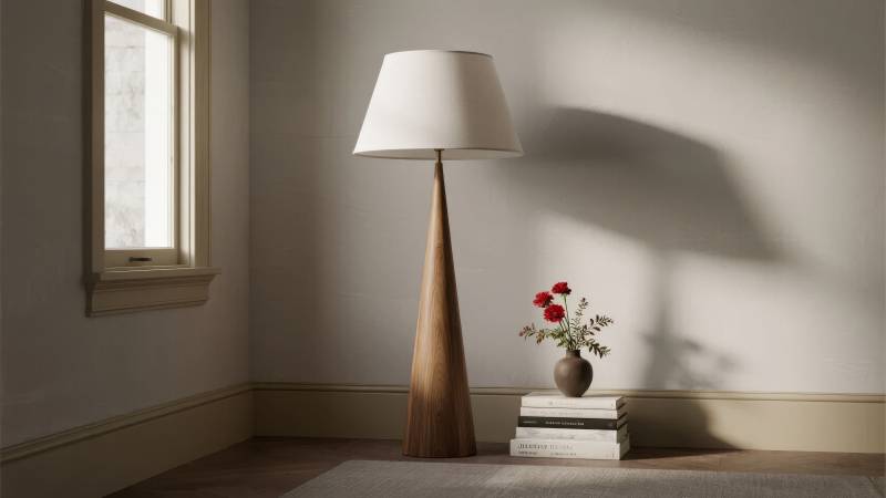 静谧角落的光影之美图片