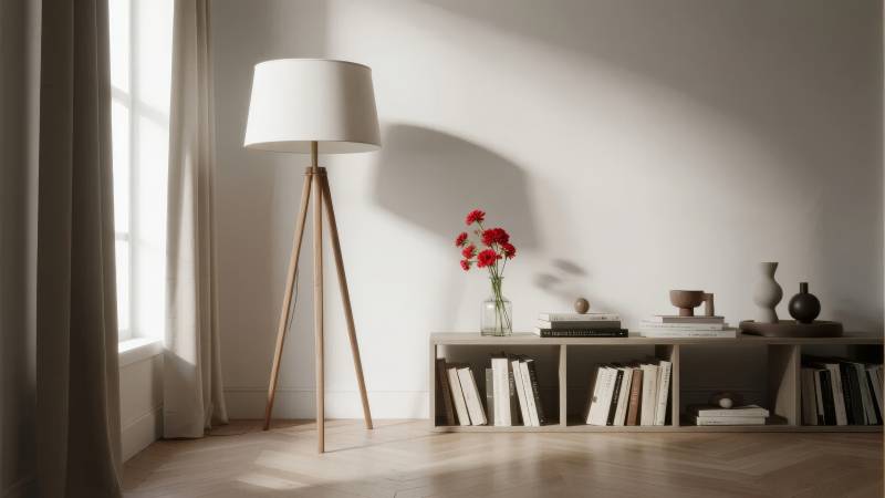 简约家居一角图片