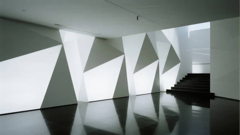 几何光影空间图片