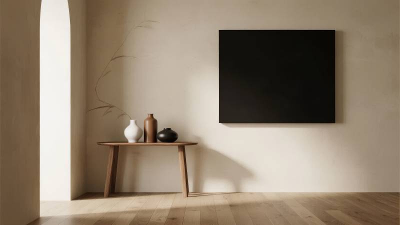 简约客厅一角图片