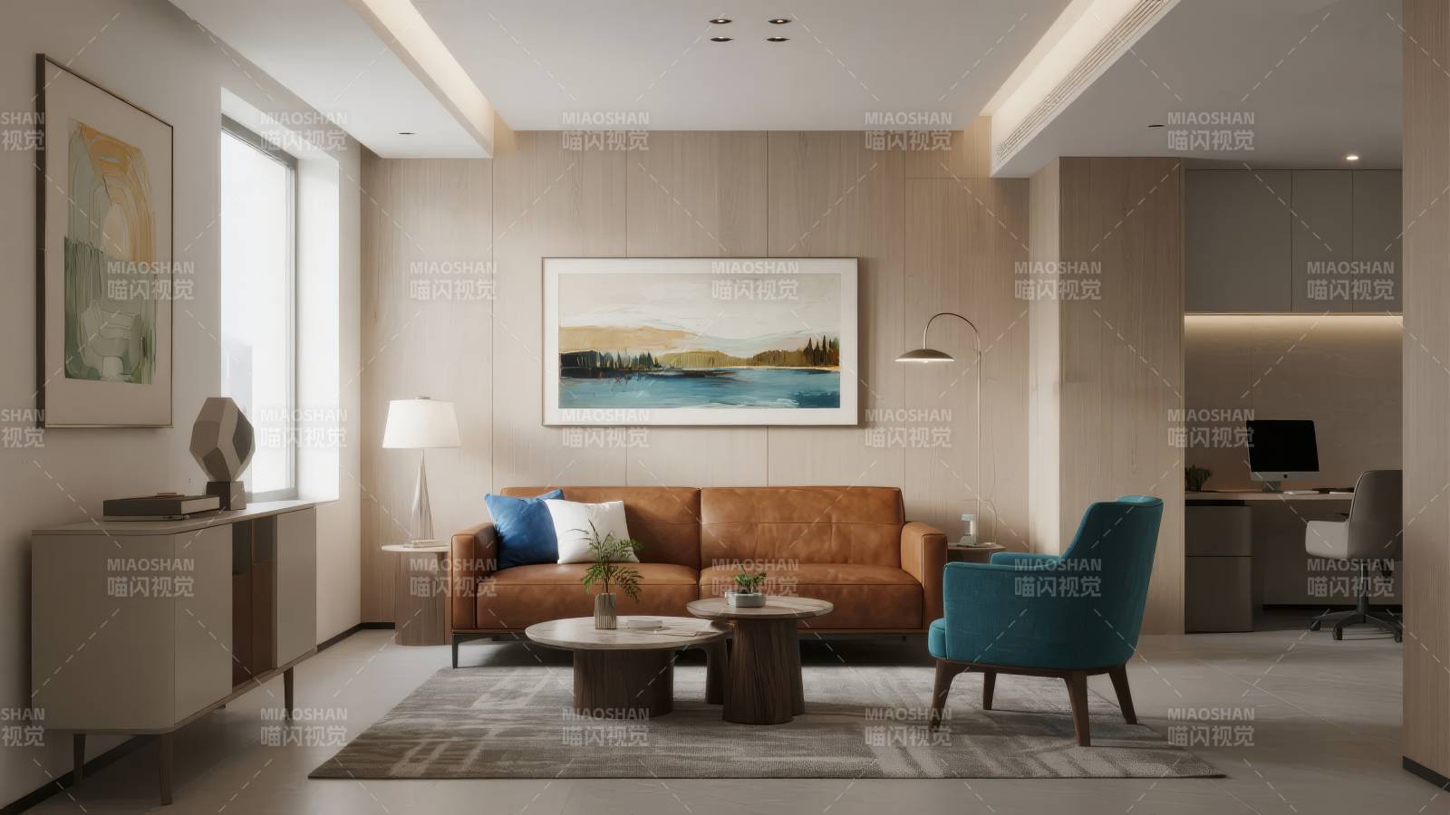 现代简约客厅设计图片