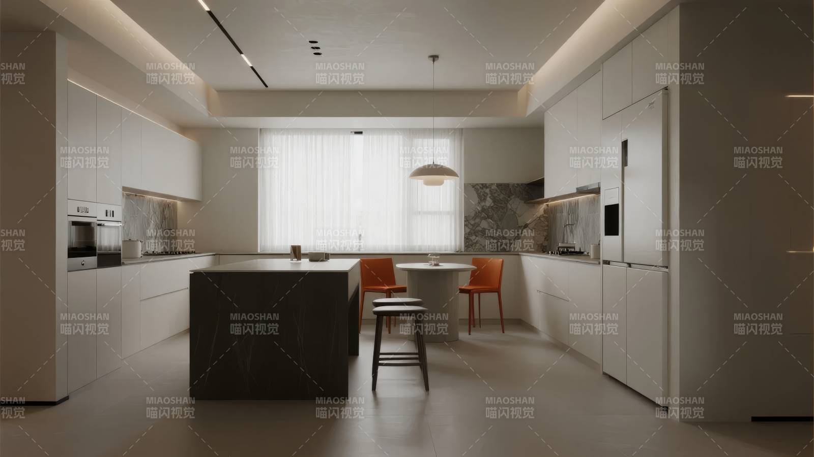 现代简约厨房设计图片