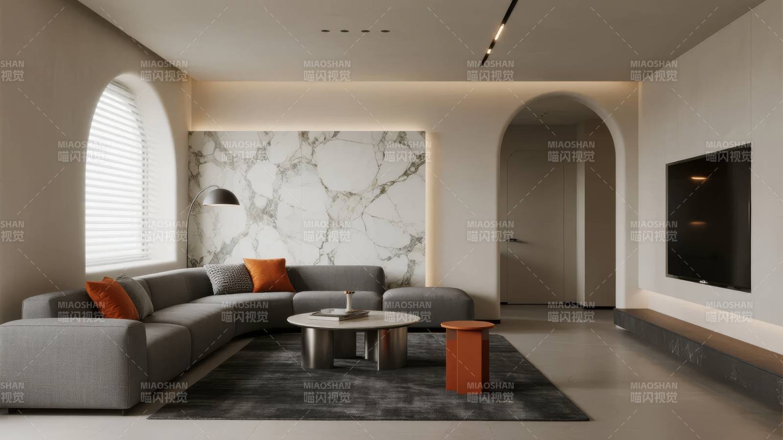 现代简约客厅设计图片