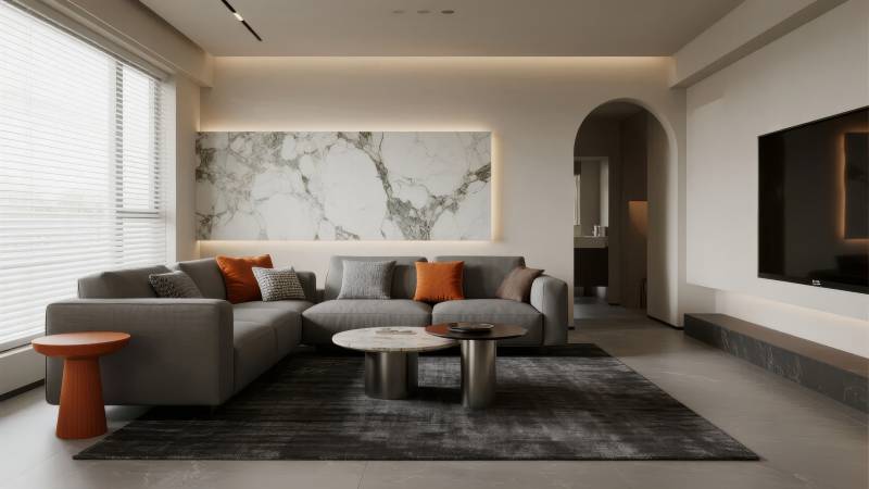 现代简约客厅设计图片