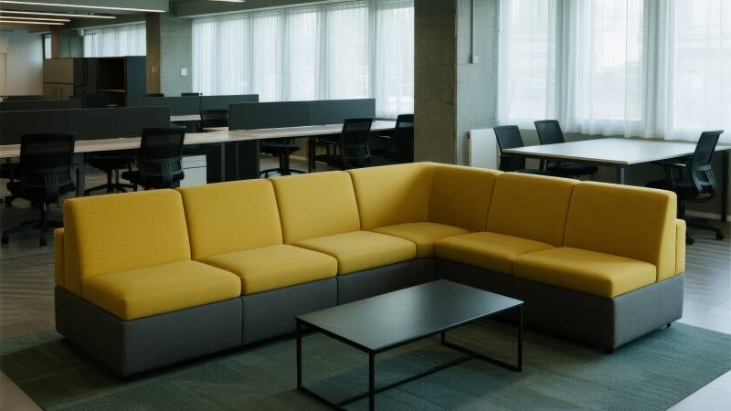 现代办公休息区图片