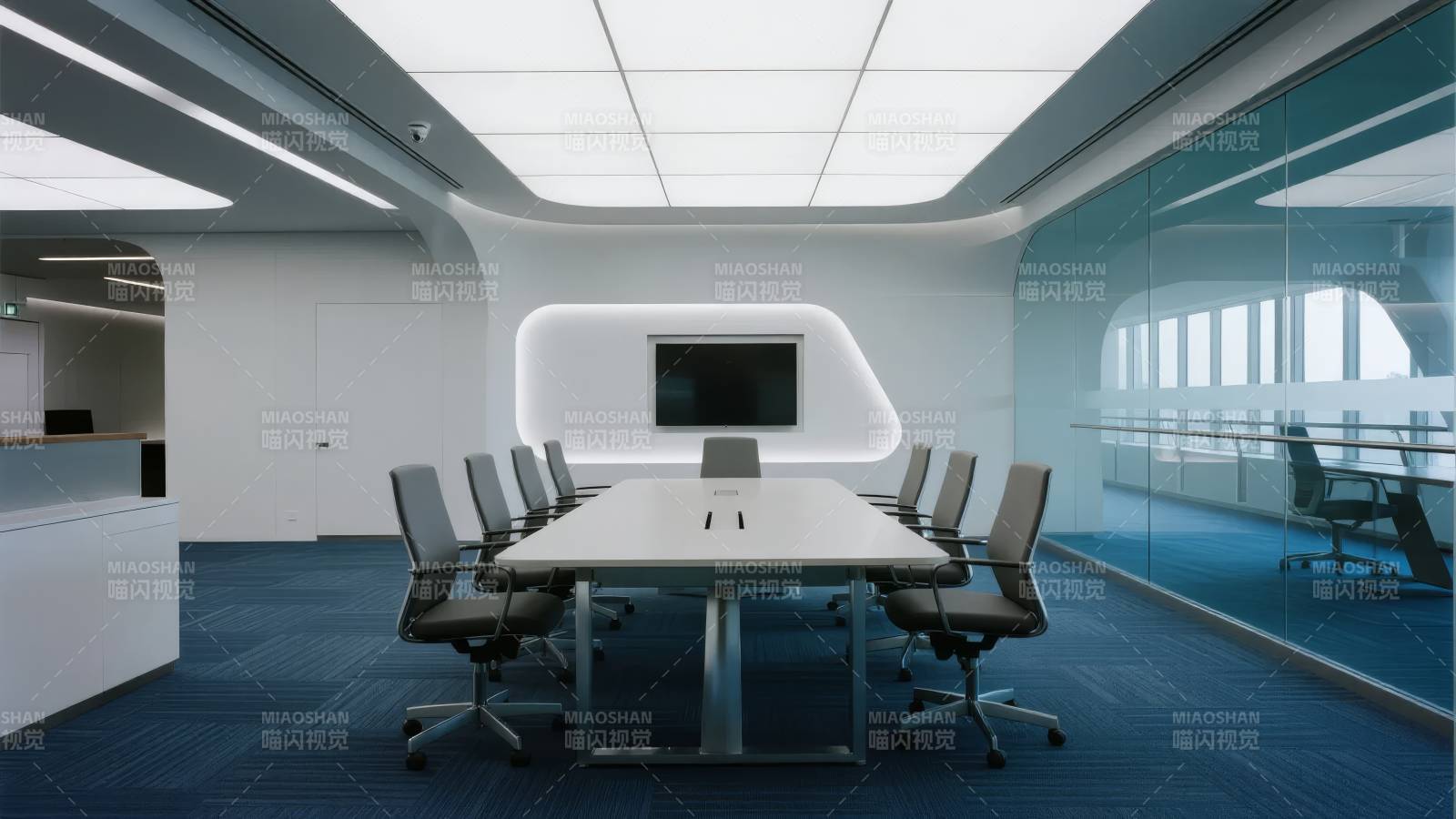 现代会议室设计图片