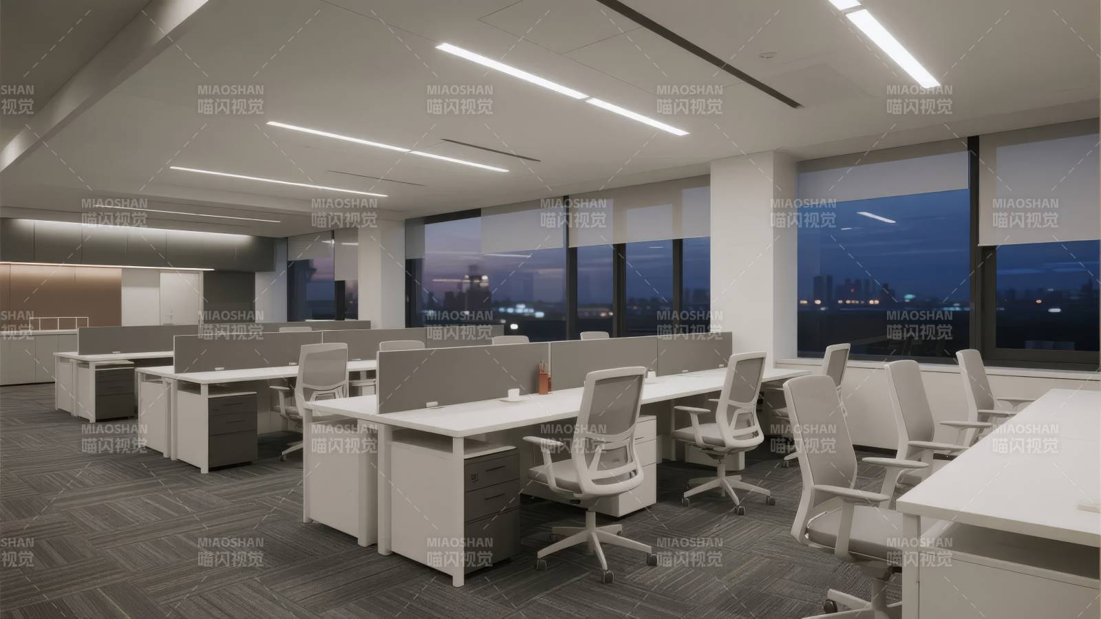 现代办公空间设计图片