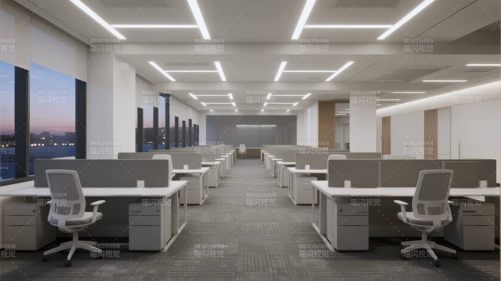 现代办公空间图片