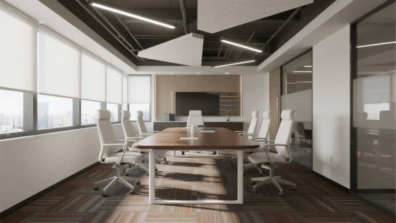 现代会议室设计图片