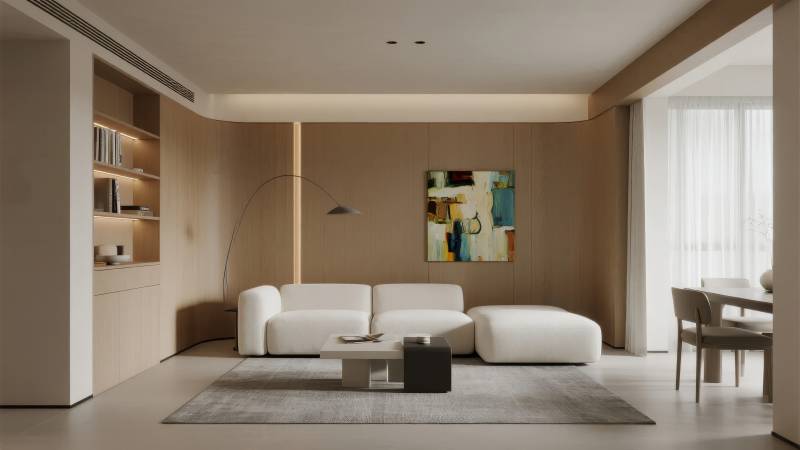 现代简约客厅设计图片