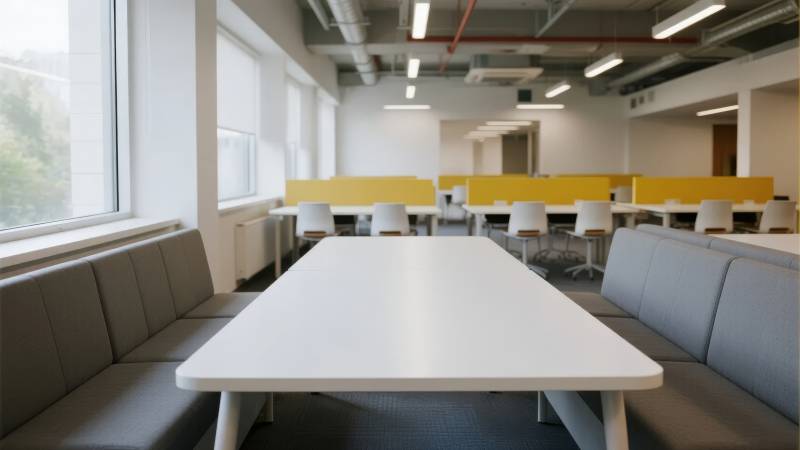 现代简约会议室图片