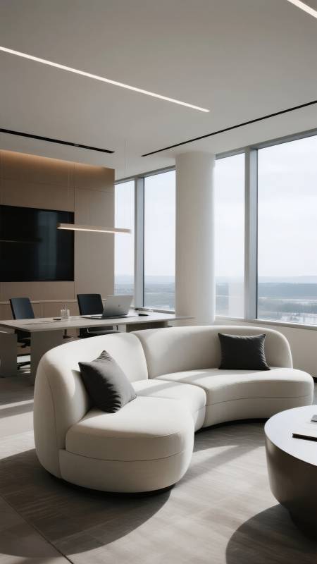 现代简约客厅设计图片