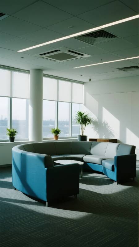 现代办公休息区图片